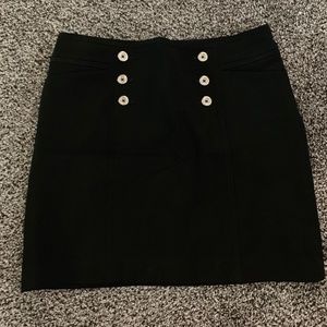 White House Black Market Black Skirt